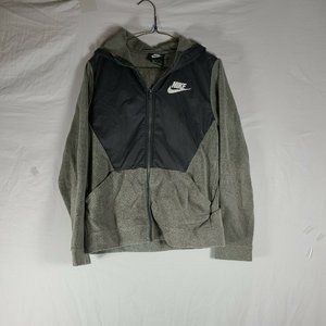 Nike Youth Full Zip Grey/Dark Grey Fleece Jacket Style RN#56323 CA#05553 Size XL